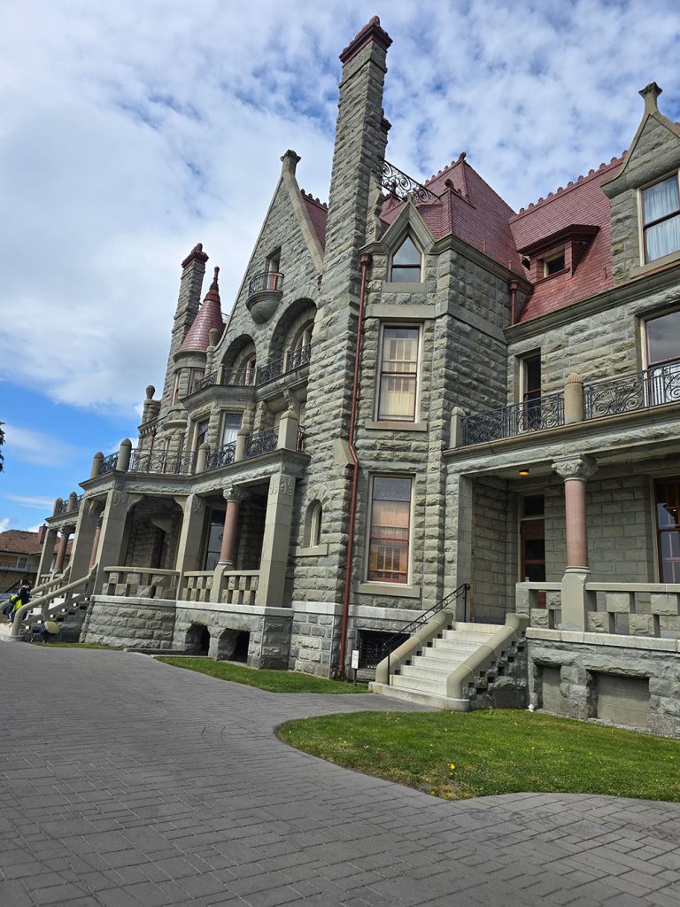 Craigdarroch Castle front Heslaa victoria tours