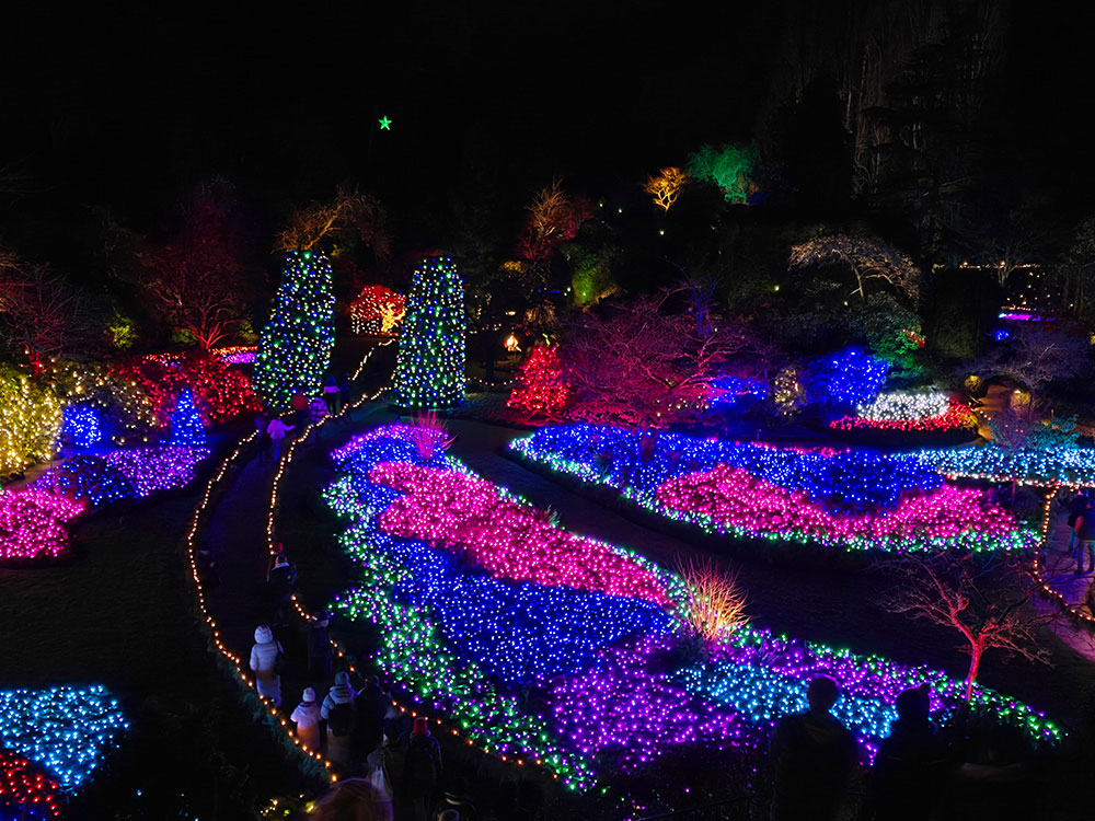 Butchart Gardens Heslaa victoria tours